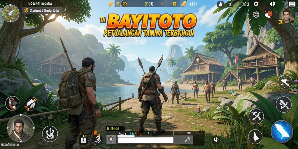 Tampilan gameplay Open World yang epik di BAYITOTO.