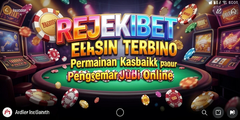 Gambaran gameplay seru di REJEKIBET dengan banyak pilihan permainan Kasino.