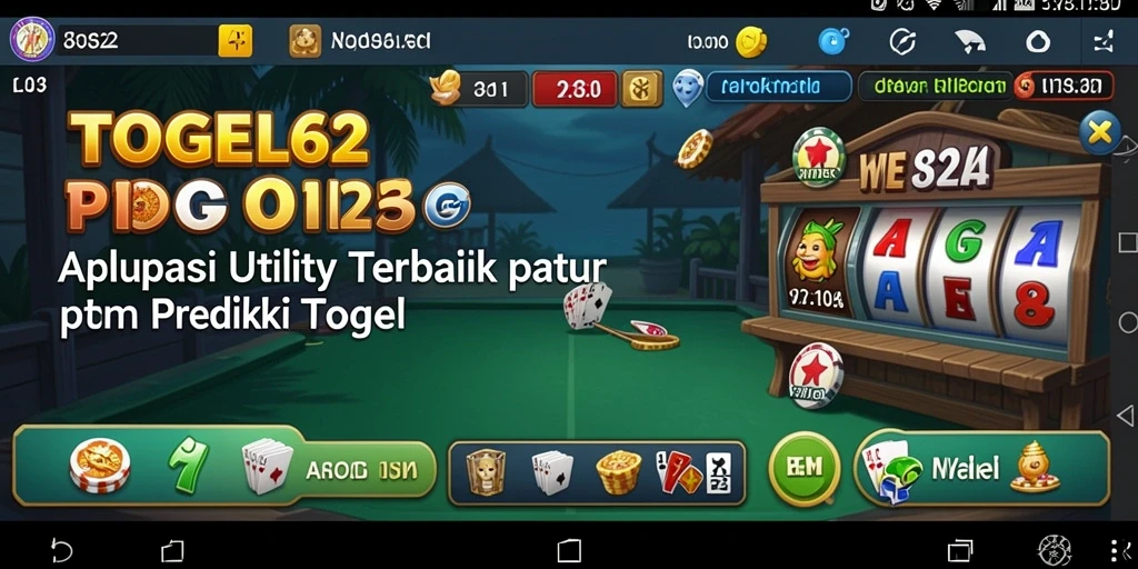 Tampilan antarmuka TOGEL62 yang menarik dan informatif.