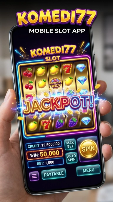 Proses unduh aplikasi yang cepat dan efisien di komedi77.